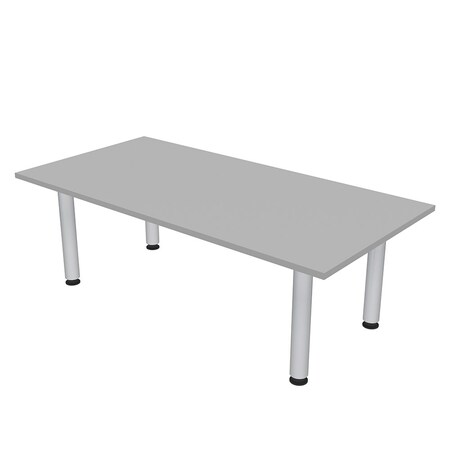 Skutchi Designs 35.5 in W, 71.5 in L, 29 in H, Engineered Wood Top, Grey HAR-REC-36X72-PT-01